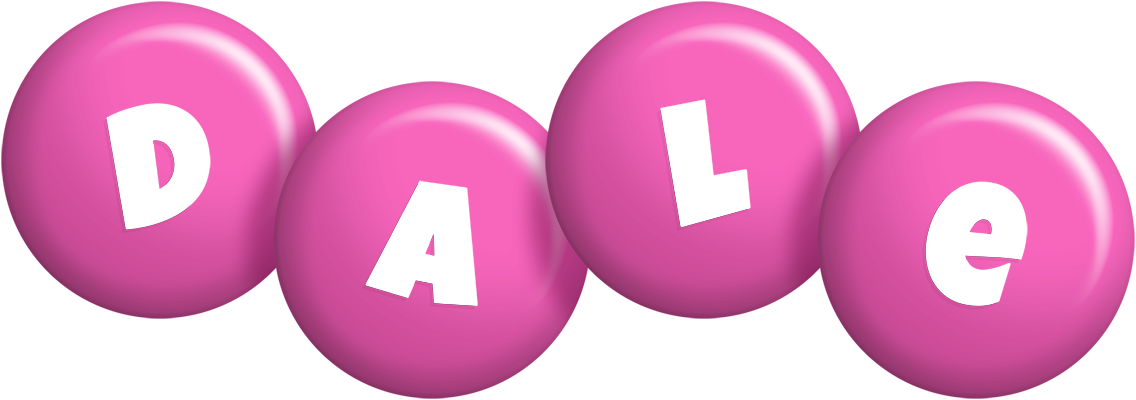 Dale candy-pink logo