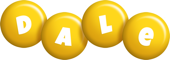 Dale candy-yellow logo
