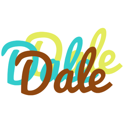 Dale cupcake logo