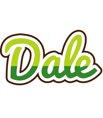 Dale golfing logo