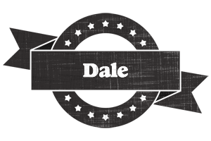 Dale grunge logo