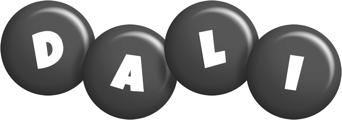 Dali candy-black logo