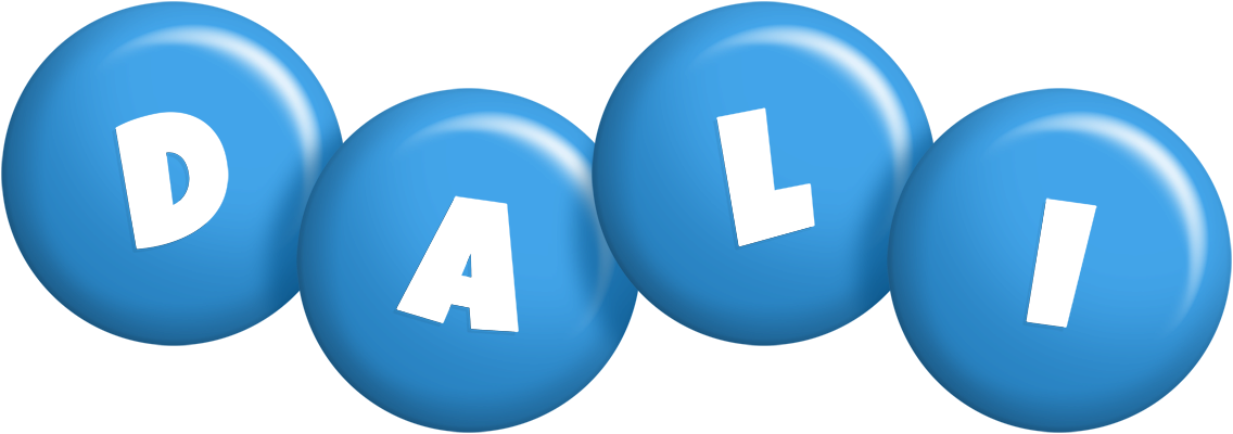 Dali candy-blue logo