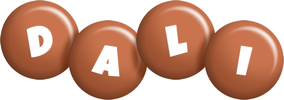 Dali candy-brown logo