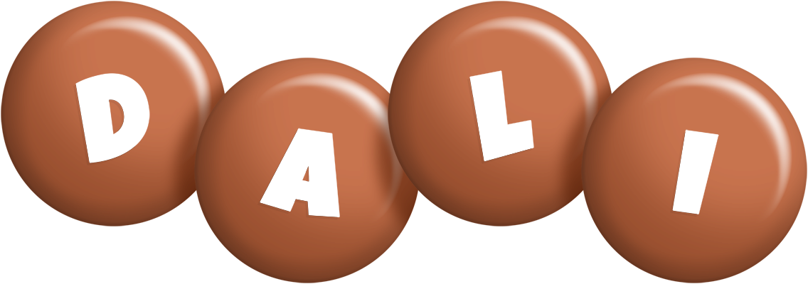 Dali candy-brown logo