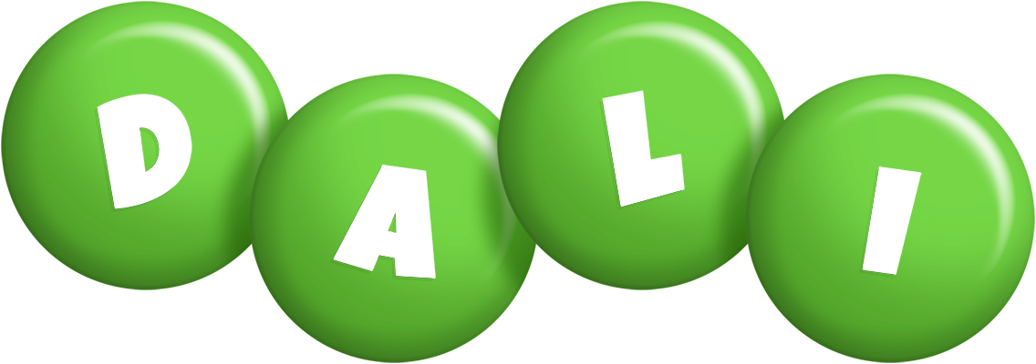 Dali candy-green logo