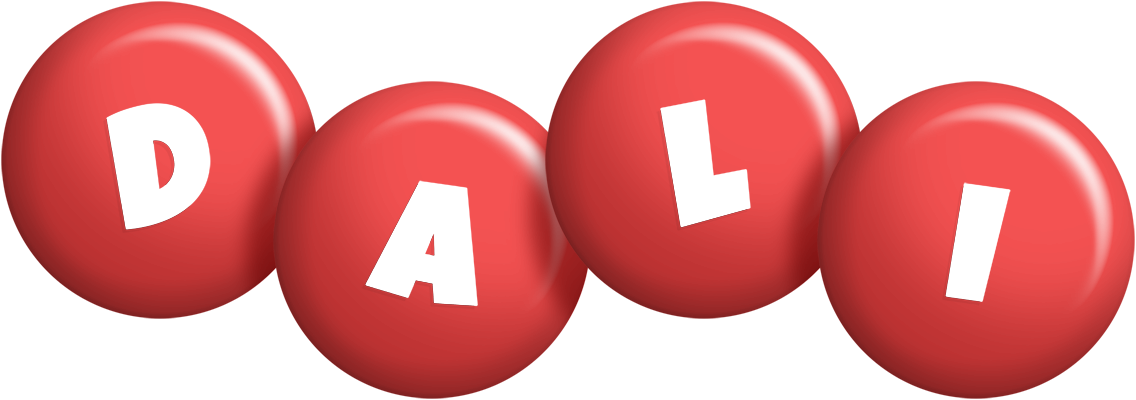 Dali candy-red logo