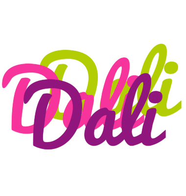 Dali flowers logo
