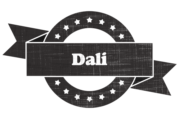 Dali grunge logo