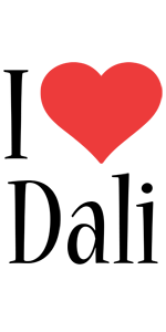 Dali i-love logo