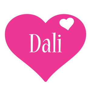 Dali love-heart logo