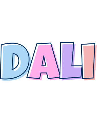 Dali pastel logo