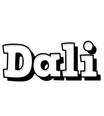 Dali snowing logo