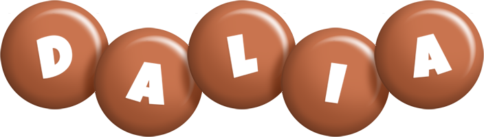 Dalia candy-brown logo