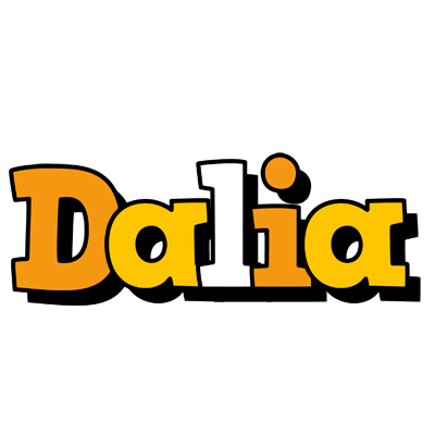 Dalia cartoon logo