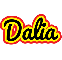 Dalia flaming logo