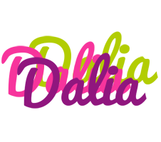 Dalia flowers logo