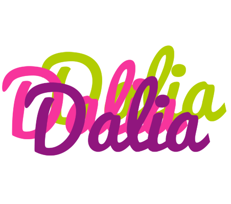 Dalia flowers logo