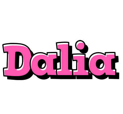 Dalia girlish logo