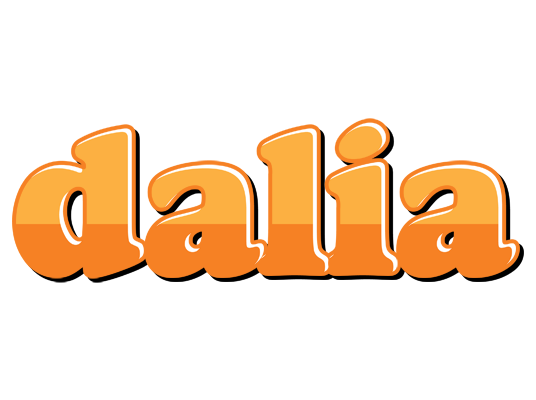 Dalia orange logo
