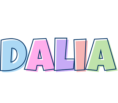 Dalia pastel logo