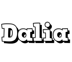 Dalia snowing logo