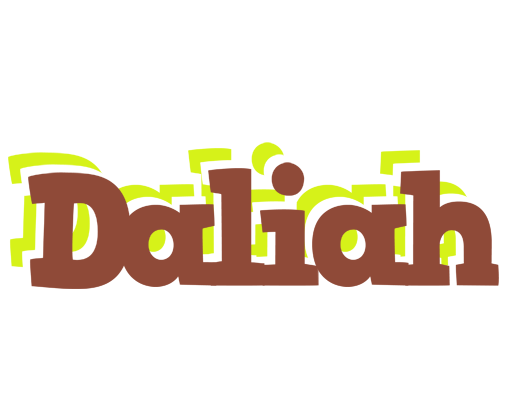 Daliah caffeebar logo