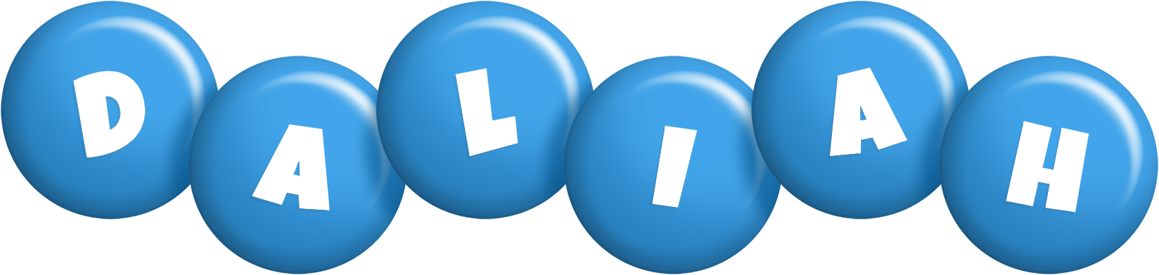 Daliah candy-blue logo