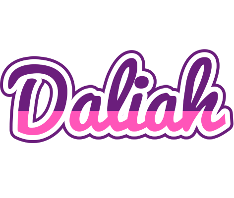 Daliah cheerful logo