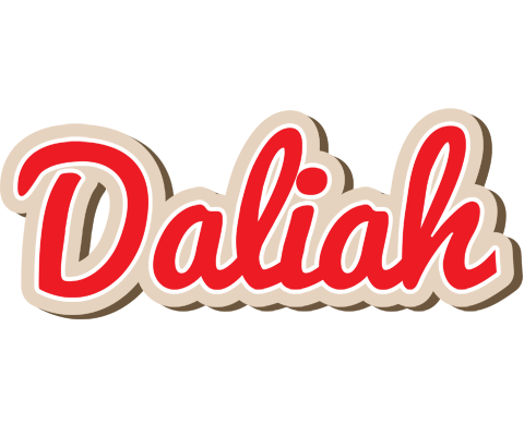 Daliah chocolate logo
