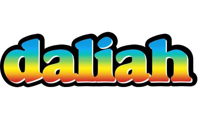 Daliah color logo