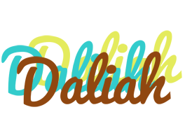 Daliah cupcake logo