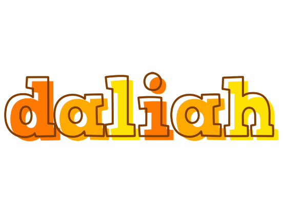 Daliah desert logo
