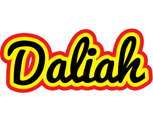Daliah flaming logo