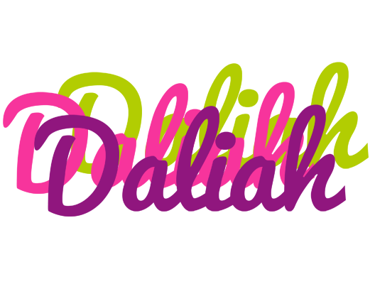 Daliah flowers logo