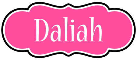 Daliah invitation logo