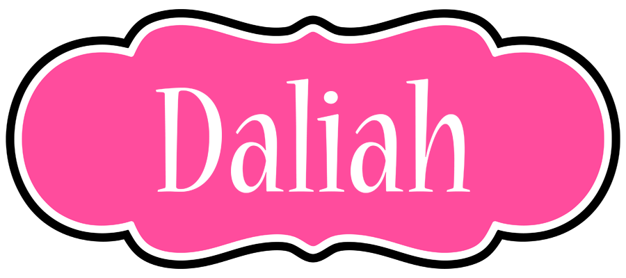 Daliah invitation logo