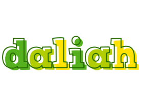 Daliah juice logo