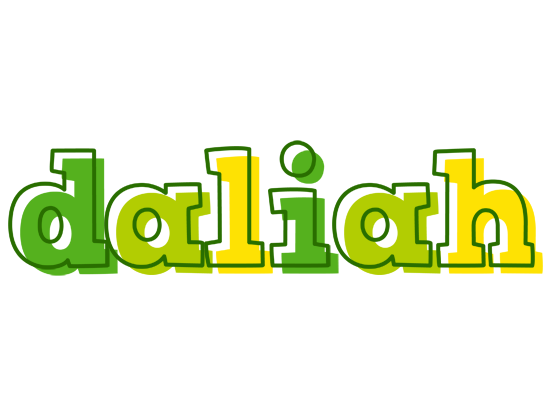 Daliah juice logo
