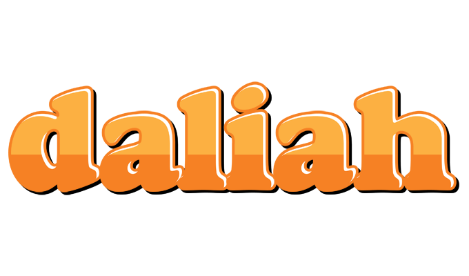 Daliah orange logo