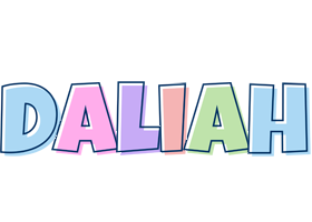 Daliah pastel logo