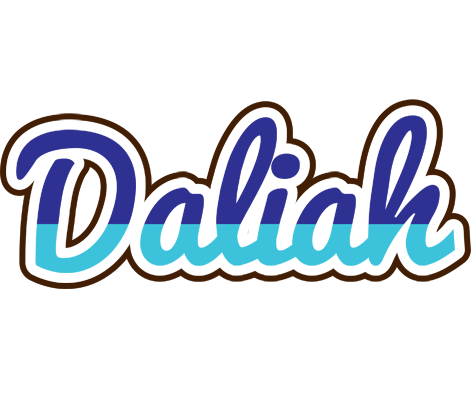 Daliah raining logo