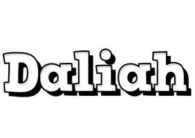 Daliah snowing logo