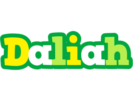 Daliah soccer logo