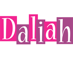 Daliah whine logo