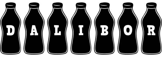 Dalibor bottle logo