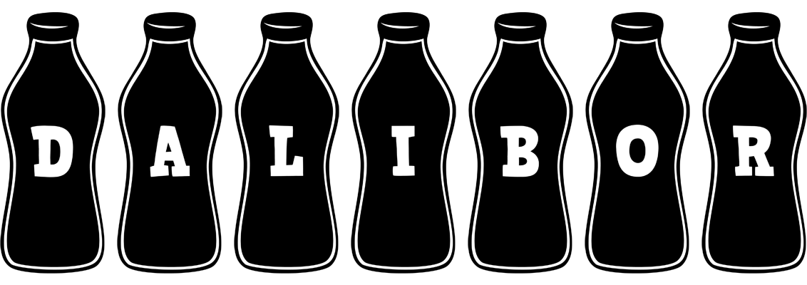 Dalibor bottle logo