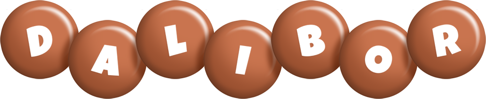 Dalibor candy-brown logo
