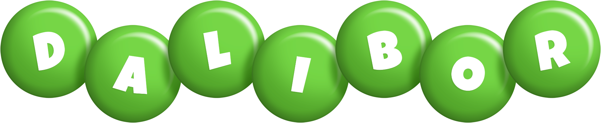 Dalibor candy-green logo