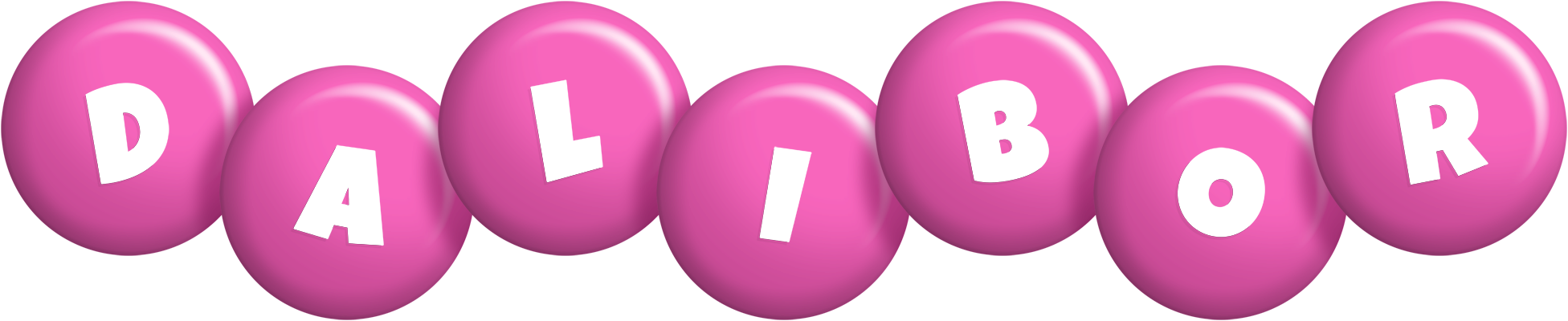Dalibor candy-pink logo